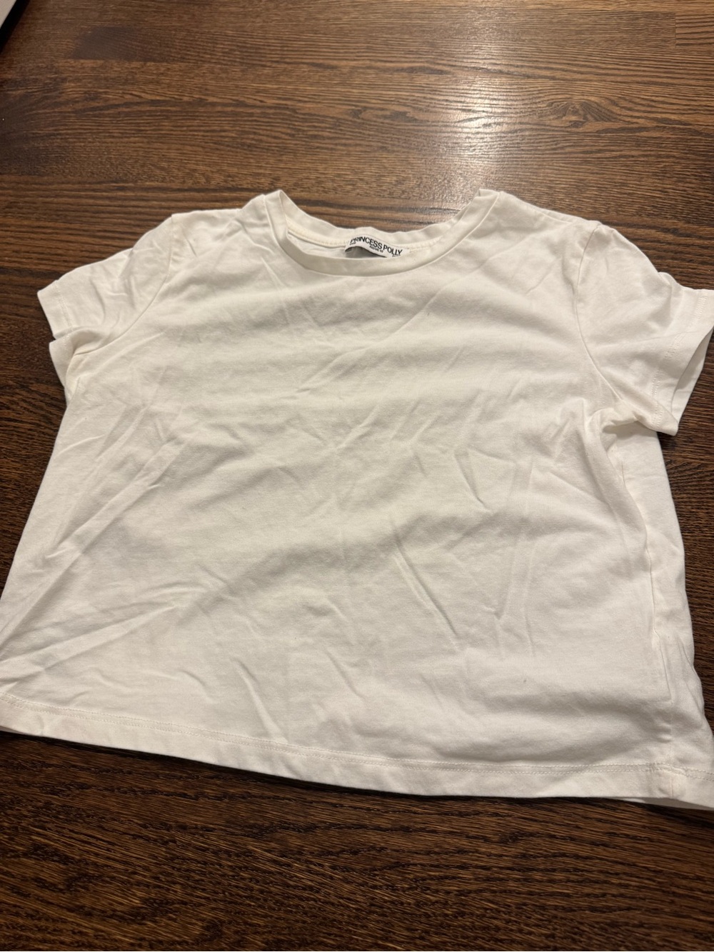 Princess Polly White Short Sleeve women’s  Tee